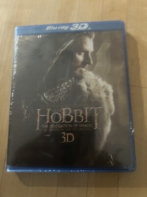 The Hobbit: The Desolation of Smaug (Blu-ray 3D, Blu-Ray, DVD) Brand New, Sealed