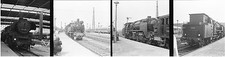 4 x Eisenbahn Negativ DR Dampflok BR 58 3039-3, 75 515 und 62 015   ( 219
