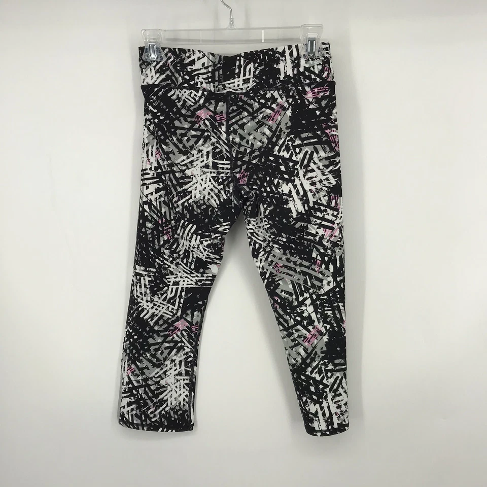 Leggings Marc New York Para Mujer Talla Pequeña Negro Rosa Blanco Estampado Usados en Excelente Condición Foto 2 de 3