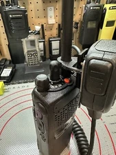 Hand Held Radio Antenna Mount Microphone Holder!