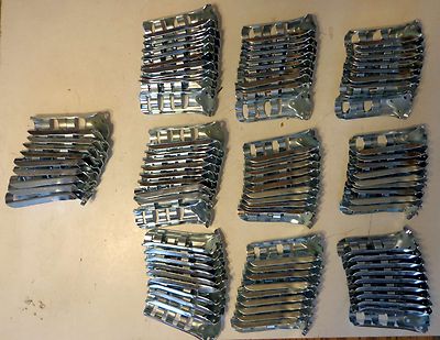 100 Flag Pole Holders, Fits up to 1'' pole, 14 Gage Steel, Zinc Plated HEAVY DUTY