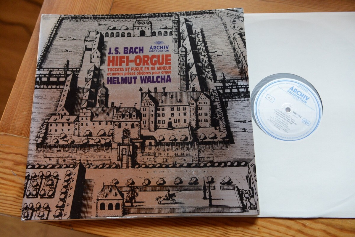 J・S・バッハ　 Toccata & Fuge LP Vinyl: Bach - Toccata and Fugue, in D minor, BWV 565 (Walcha