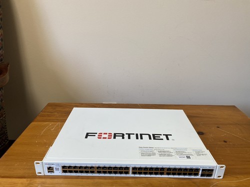 Fortinet 148F-POE 48-Port FortiSwitch Managed Ethernet Switch FS-148F-POE