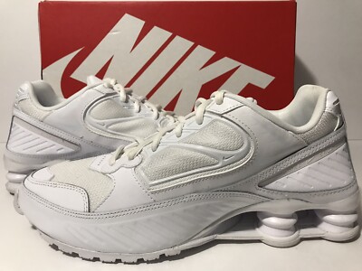 Nike Wmns Shox Enigma 9000 'Triple White' BQ9001-101 Sz 7-11