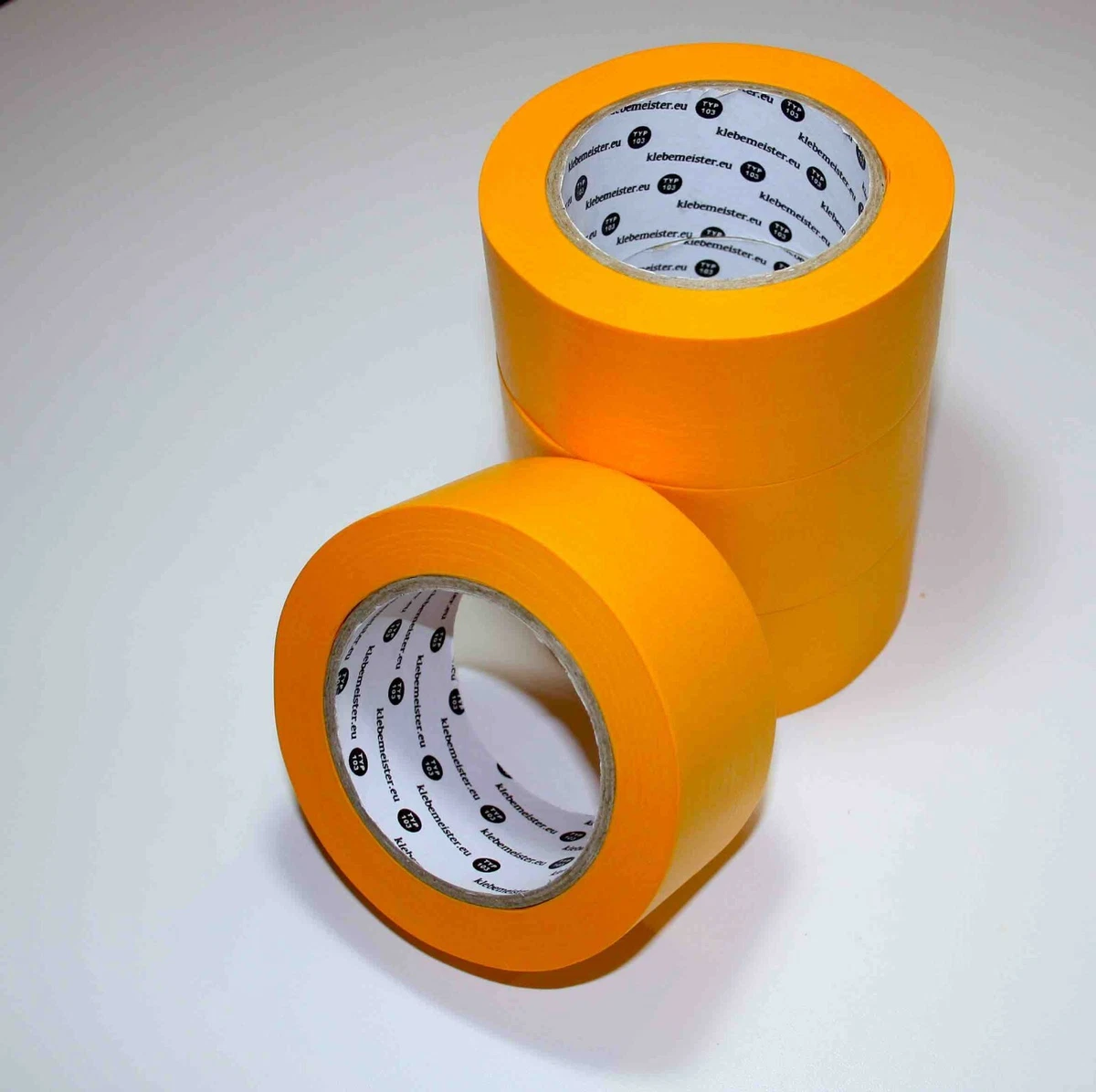 6x Goldband // 50mm x 50m // Soft Tape Abdeckband Washi Tape // Markenqualität