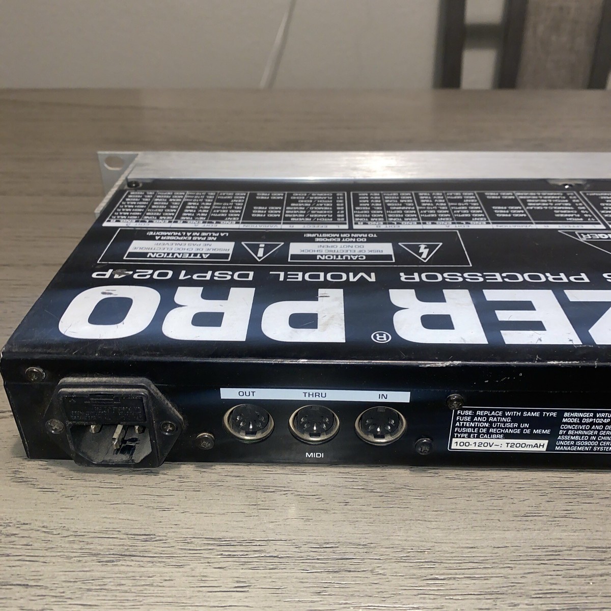 Behringer Virtualizer Pro DSP1024P For Parts Or Repair | eBay Behringer Virtualizer Pro DSP1024P For Parts Or Repair | eBay