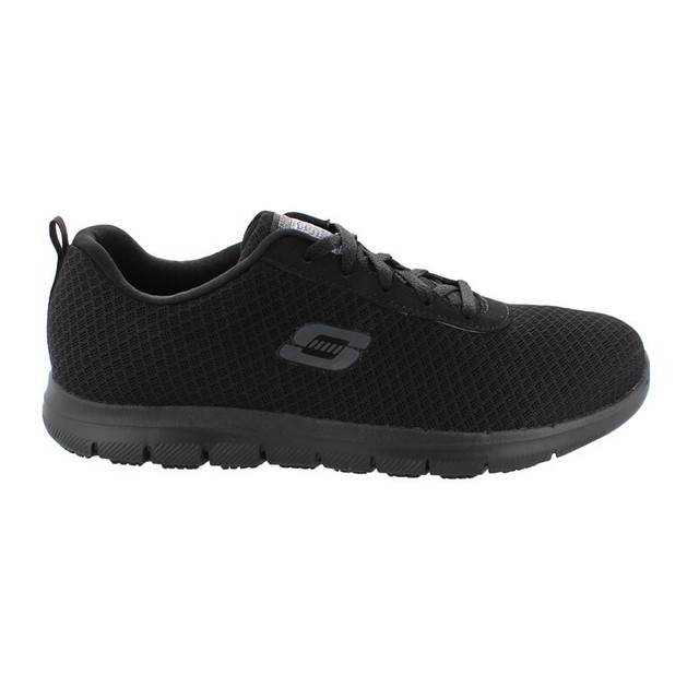 skechers work relaxed fit ghenter bronaugh sr women's water resistant shoes