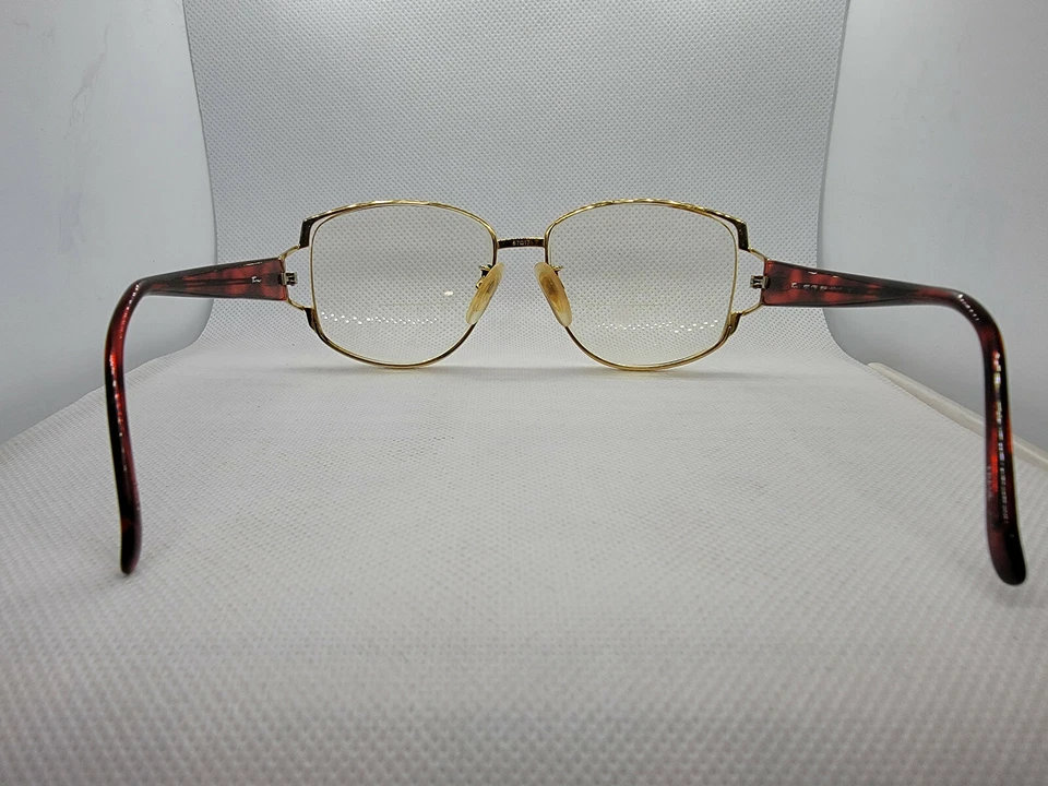 TURA Mod. 479 BUR Borgoña Mármol Dorado Gafas de Sol Marco De Colección Años 80 Japón 57mm Foto 4 de 4
