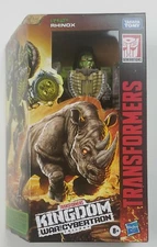 Transformers 2021 Kingdom War For Cybertron RHINOX Voyager Class Hasbro WFC-K27