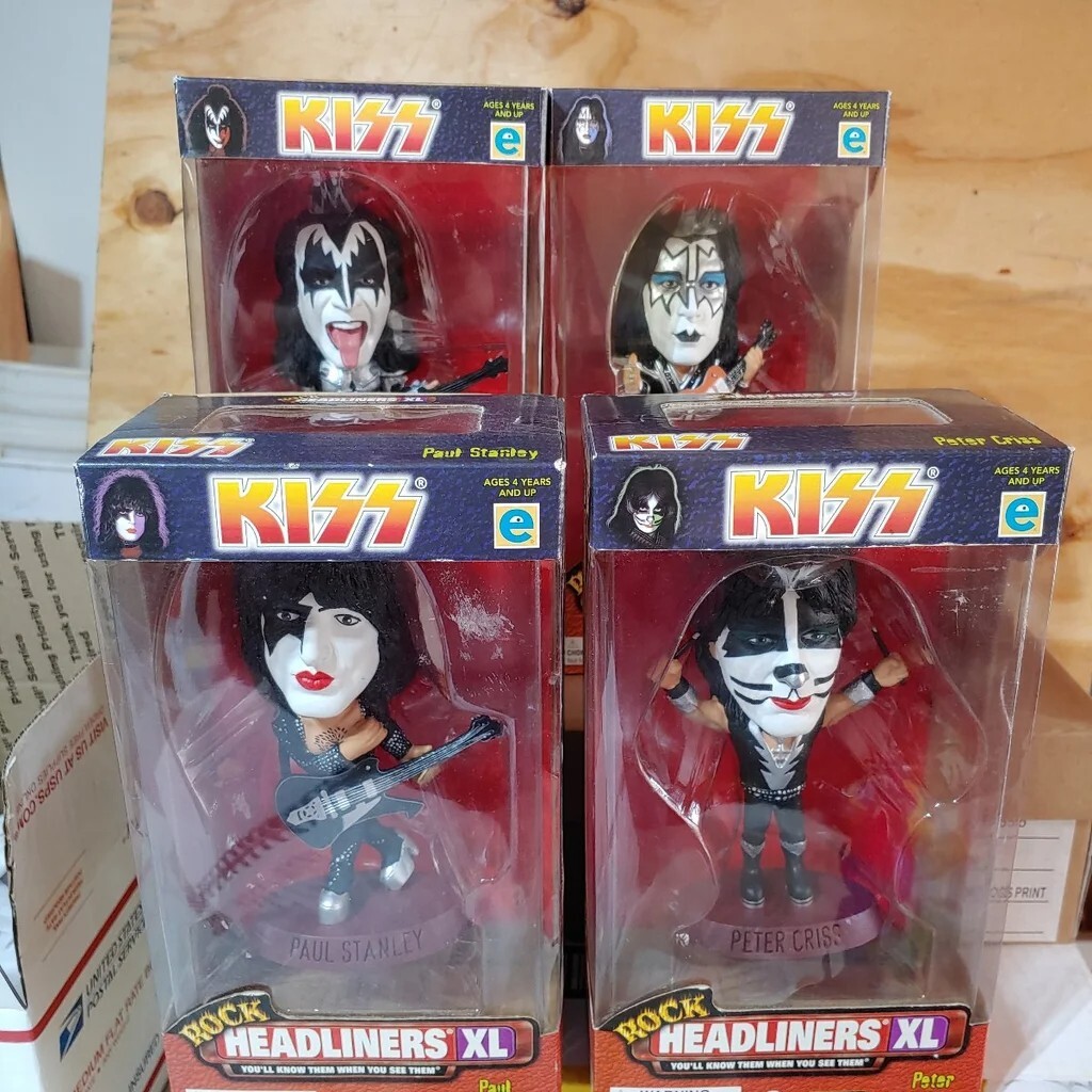 KISS Rock Headliners XL Figures: new in box | eBay
