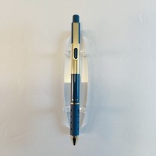 NEW TUL Pen Gel Metallic Ink BLUE Ink Blue Gold Barrel Print Limited Edition 0.8