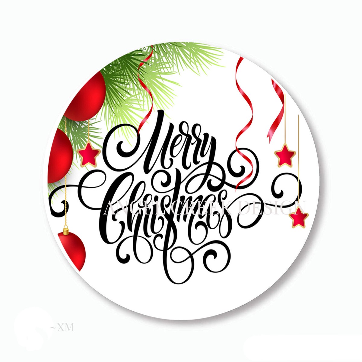 Christmas Address Labels - Set Of 80 Vintage Holly Greenery Stickers For Holiday Mail