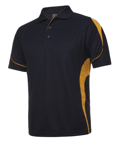 Podium Teamwear Kids Contrast Bell Panel Sports Polo Urban Fit UPF Proctection - Bild 33 von 43