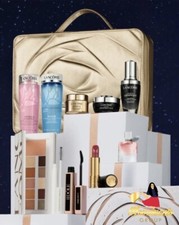 LANCOME BEAUTY BOX 2023 HOLIDAY BLOCKBUSTER SKINCARE MAKEUP GIFT SET NEW 11 PC