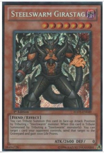 Yugioh Steelswarm 2024 Deck -Roach Evilswarm Ophion Bahamut Girastag - 1st  | eBay