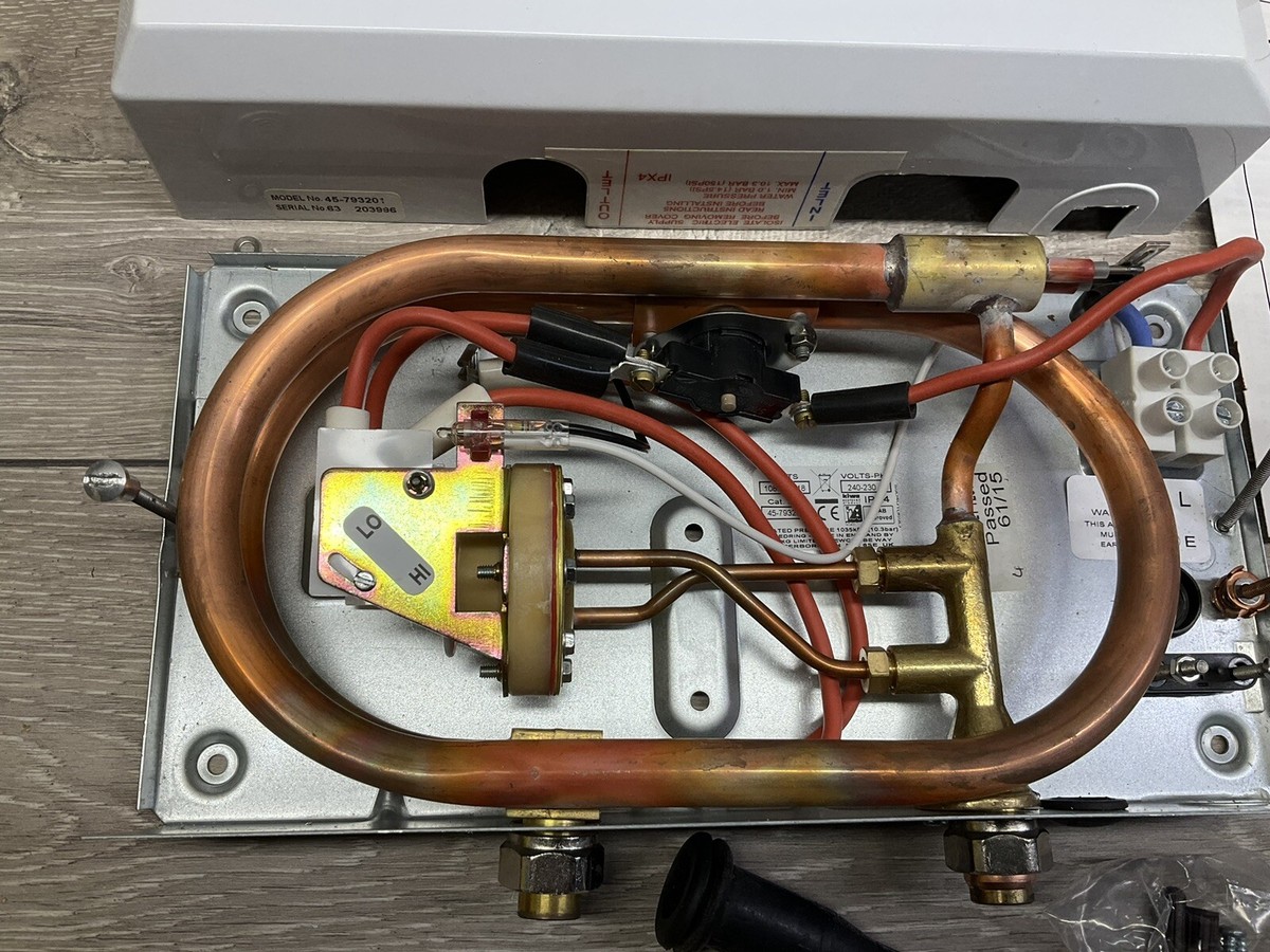 Redring PowerStream 10.8Kw Water Heater - Installed But Unused | eBay