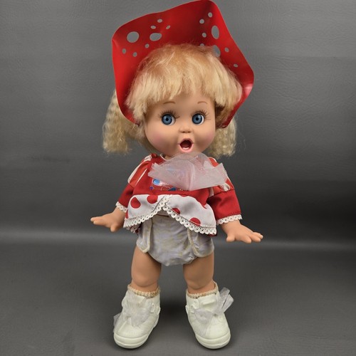 Baby Face So Surprised Suzie 1990 bambola vintage Galoob 13” leggi descrizione - Foto 3 di 18