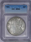1903 Morgan Silver Dollar $1 ICG MS62