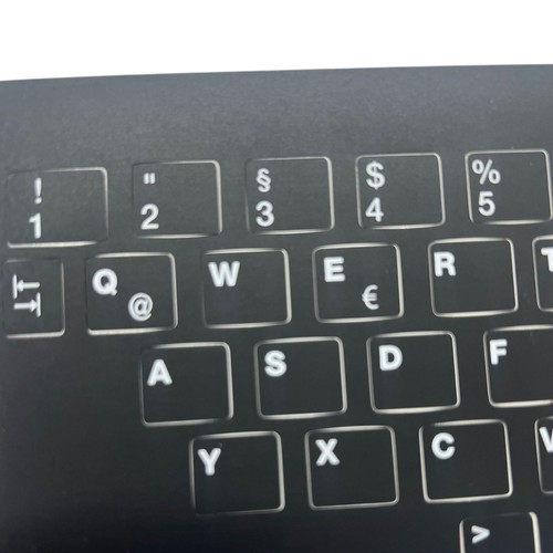 Autocollants De Clavier De Qualité - Allemand - QWERTZ | PANASONIC CF -18 - Afbeelding 4 van 4