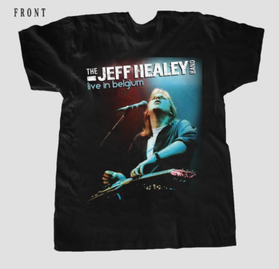 New The Jeff Healey Gift For Fan Cotton Black S-4XL T-Shirt