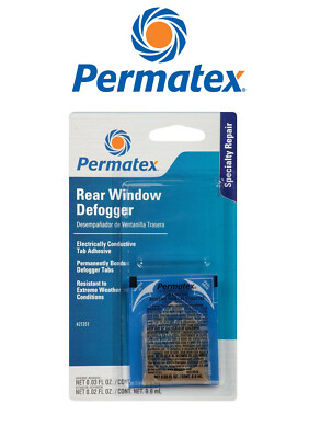Permatex 21351 Rear Window Defogger Electrically Conductive Tab Adhesive Repair