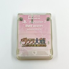 HORI PS2 Memory Card 8MB SAKURA WARS Playstation 2 SONY