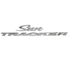 Sun Tracker Pontoon Boat Raised Decal | Chromax Logo Sticker
