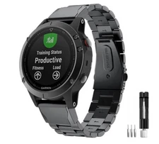 Stainless Steel Strap Band For Fenix 5 6 7 8 Watch Quick Release Bracelet