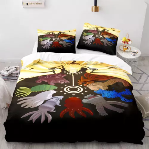 Juego de sábanas Manga Naruto funda de almohada 135x200 200x200 funda nórdica SO - Imagen 11 de 18
