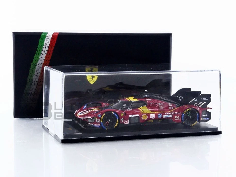 LOOKSMART 1/43 - FERRARI 499P HYPERCAR - 3RD LE MANS 2025 LSLM191 - Image 1 of 1