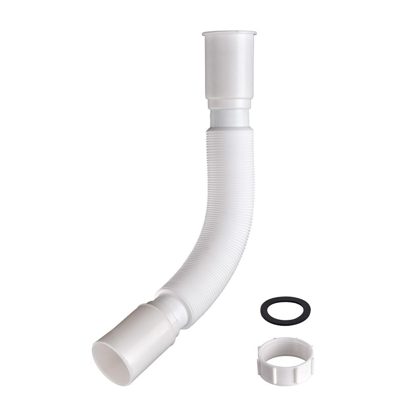 Wash Basin Drain Hose Kit Extendable Drainpipe Shampoo Bowl Accessory for Salon