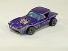 Vintage 1967 Hot Wheels Redline Python Purple Sweet 16 Hong Kong Diecast Loose