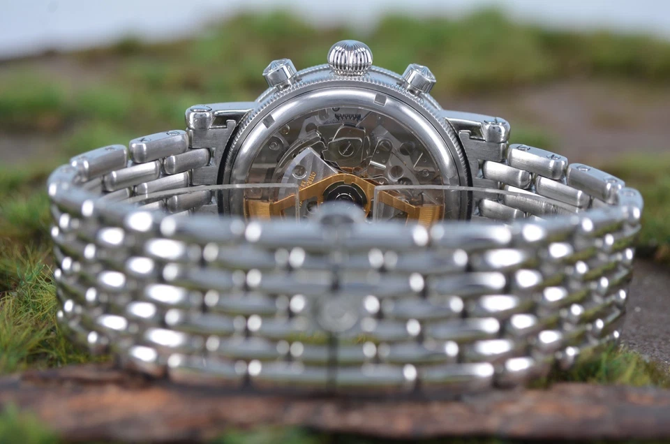 Chronoswiss Lunar 38 Herren Chronograph Mondphase, Ref. CH7521LW, NP EUR 5.400,- - Bild 3 von 4