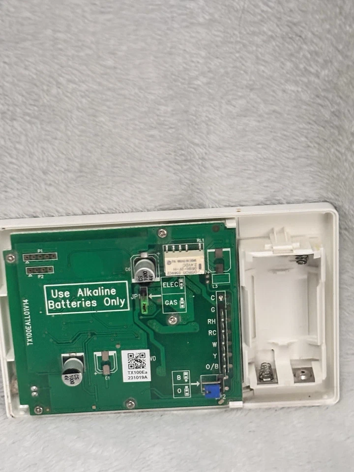 Termostato Lux TX100Ea blanco solo para piezas no funciona Foto 2 de 4