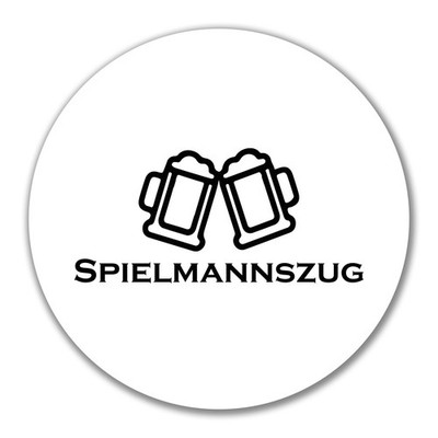 Aufkleber Spielmannszug Schützenfest 10cm Sticker Spielmannszug Geschenkidee Prä