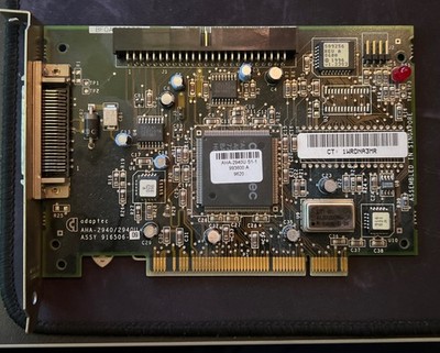 Adaptec AHA-2940U SCSI Controller PCI 20 MB/s