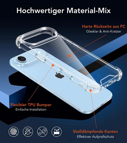 Coque iPhone 17 | Air | Pro | Pro Max AVANA Bumper Housse de protection transparente - Photo 17/39