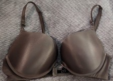 Victoria's Secret Bombshell Plunge Push Up Broze Bra Size 36 C