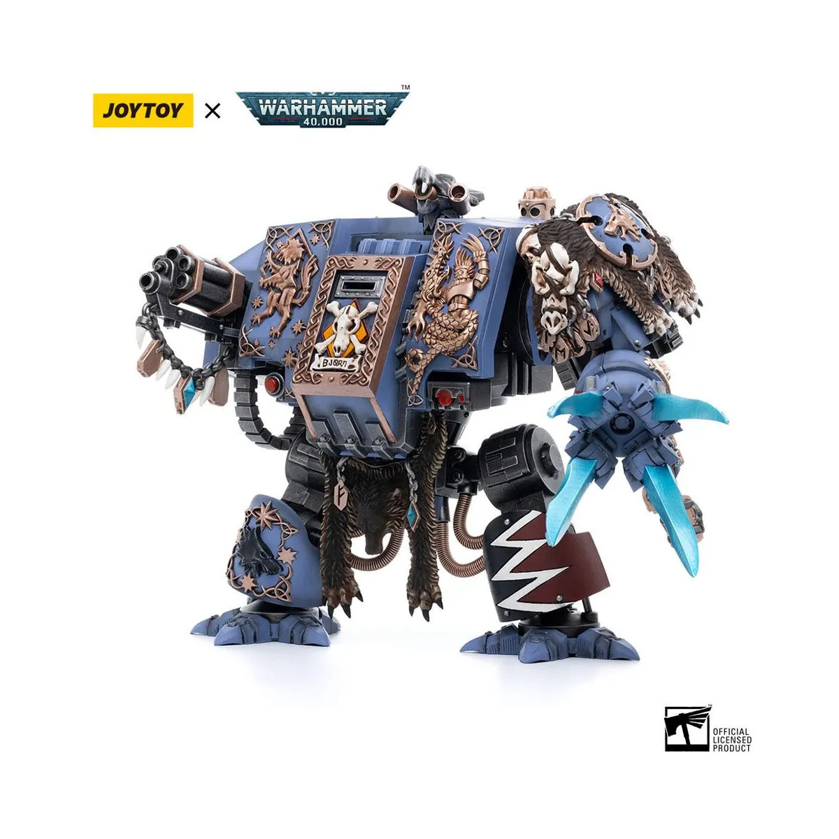 JoyToy Space Wolves Bjorn the Fell-Handed mecha de combat pour diorama 1/18
