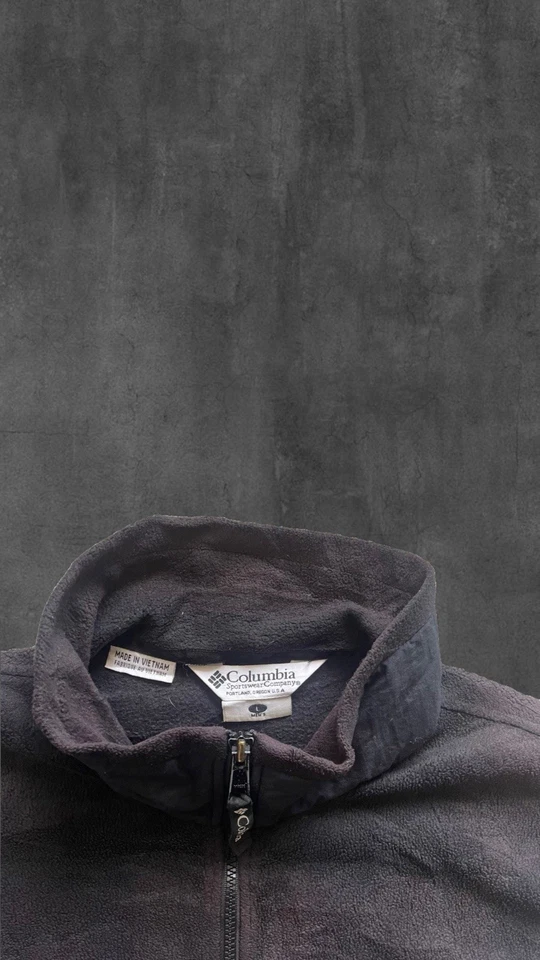 Columbia fleece Weste ärmellos (L) Schwarz - Bild 2 von 4