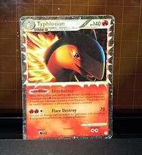Pokemon TCG Typhlosion Prime 110/123 HeartGold SoulSilver Holo Stage 2 2010