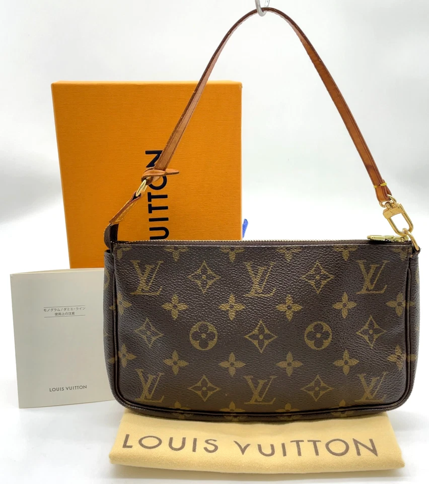 Auténtica bolsa Louis Vuitton monograma cartera accesorios M51980 con ancho y profundidad NS100852 Foto 2 de 4