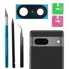 For Pixel 7 Back Rear Camera Glass Lens Replacement Compatible with Google...