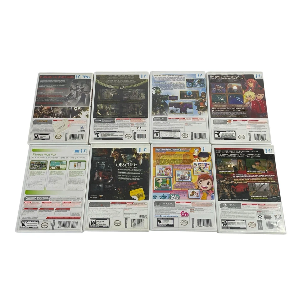 Wii Game Lot 8 Tomb Raider, Final Fantasy, Cooking Mama, Obscure, Resident Evil - Image 4 of 4