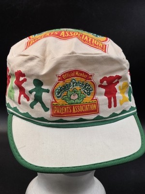 Vintage 80s 1984 Cabbage Patch Kids Member  Hat Painters Cap YOUTH White