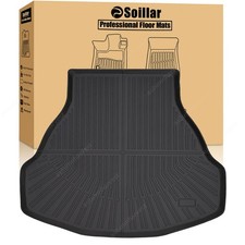 Fits 2013 Honda Accord Lx Ex Tpe Trunk Cargo Liner Floor Mat Black Waterproof Fits 2013 Honda Accord Lx Ex Tpe Trunk Cargo Liner Floor Mat Black Waterproof