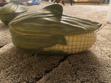 Shawnee Pottery Corn King Vintage Covered Casserole Dish #74