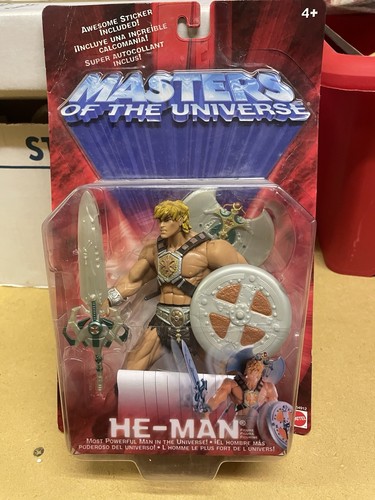 Masters Of The Universe He-Man Figure 2001 Excellent Condition Sealed - Picture 1 of 2