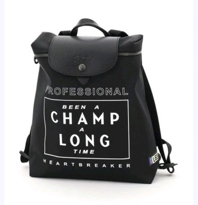 Authentic Longchamp Heartbreaker Black Backpack Emotional Unavailable Sac A Dos