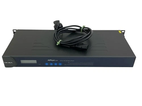 Moxa NPort 5610 16 Port RS-232 Device Server Type: NPort 5610-16 + Stromkabel